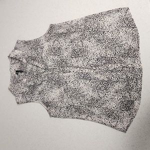 Maurices Sleeveless Speckled Collared Dress Top